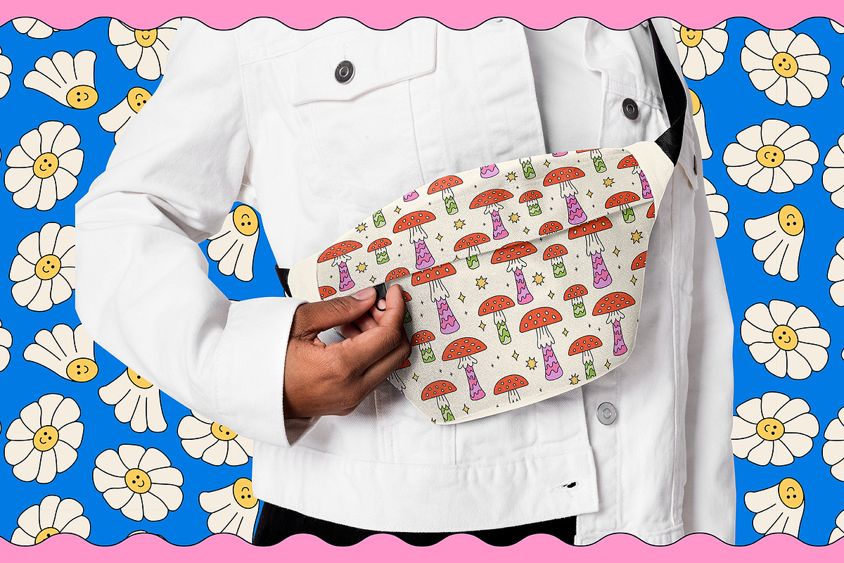 Retro Groovy | Cliparts & Patterns, an Object Graphic by Felizabeth Design (Photo 4 of 9)