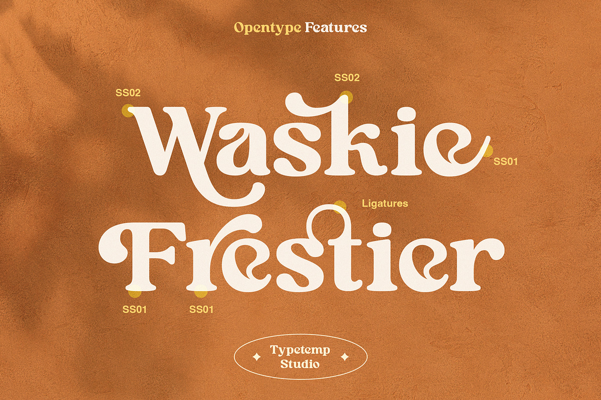 Maguen Modern Retro Display, a Sans Serif Font by Typetemp Studio (Photo 5 of 14)