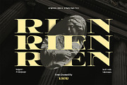 RIEN - Elegant Font, a Font by Khoir (Thumbnail 1 of 12)