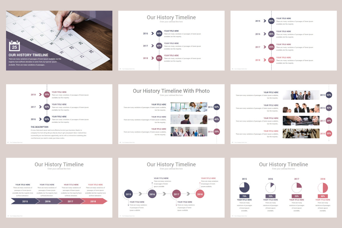 Zagros Business PowerPoint Template, a Presentation Template by SlideOne