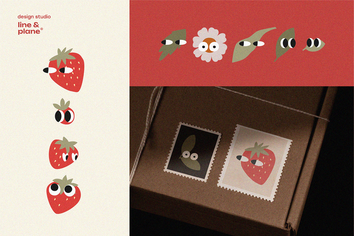 Emotion Summer Shapes Set in Vector, an Object Graphic by line & plane (Photo 6 of 11)