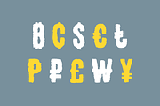 Modeva Rough Handmade Typeface, a Handwritten Font by alpercakici (Thumbnail 2 of 10)