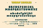 Thurof - Bubble Font, a Handwritten Font by twinstd (Thumbnail 9 of 10)