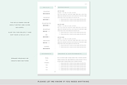 Resume CV Template & Cover Letter, a Resume Template by PAPPERMINT RESUME STUDIO (Thumbnail 3 of 6)