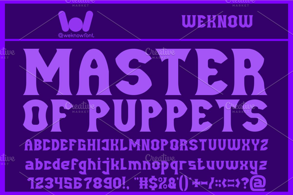 Strangest Things font, a Font by weknow (Photo 2 of 5)