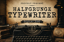 Halfgrunge Typewriter