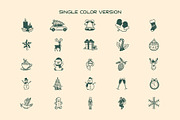 Christmas Hand Drawn Vector Set, an Object Illustration by Blazing Sun Creative (Thumbnail 3 of 12)