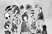 Cute forest friends - 35 PNG set, an Animal Illustration by timianwolf (Thumbnail 9 of 10)
