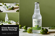 Glass Beverage Bottle Mockup, a Cups & Container Mockup by Pitchlook.Studio (Thumbnail 1 of 4)