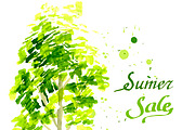 №30 Collection trees watercolor, a Decorative Illustration by Rasveta (Thumbnail 5 of 5)