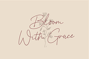 Prettier Script - Stylish Monoline, a Script Font by 50Fox (Thumbnail 7 of 11)