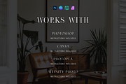 Frame Mockup Bundle | Mid-Century, a Household Mockup by The White Space Co. (Thumbnail 9 of 9)
