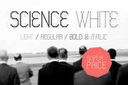 Science White, a Sans Serif Font by David is Creative (Thumbnail 1 of 5)