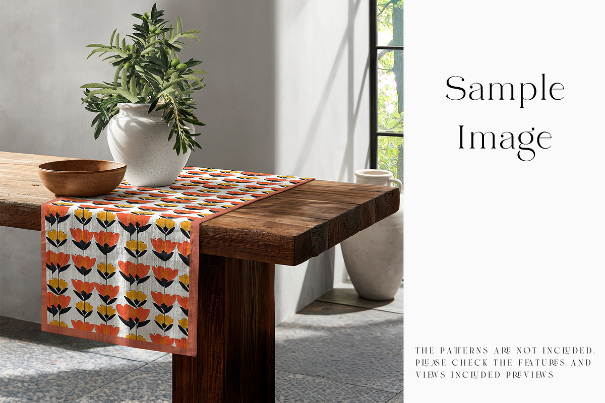 Table Runner Mockups, a Household Mockup by mock-ups (Photo 11 of 20)