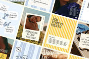 Instagram Templates - Canva, a Social Media Template by Of July Studio (Thumbnail 3 of 8)