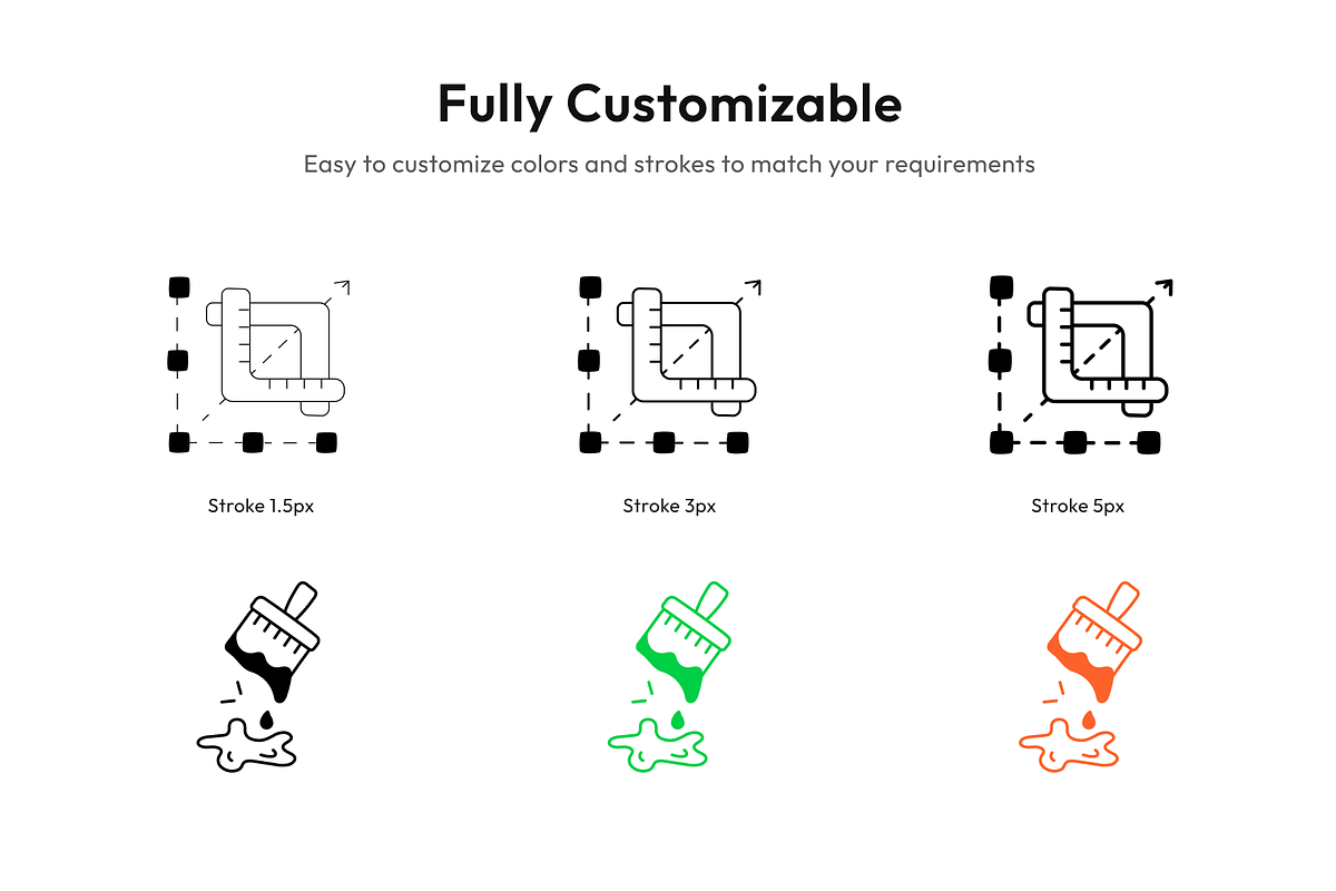 Graphic Design Icon Set, an Outline Icon by Vectors Market (Photo 3 of 8)