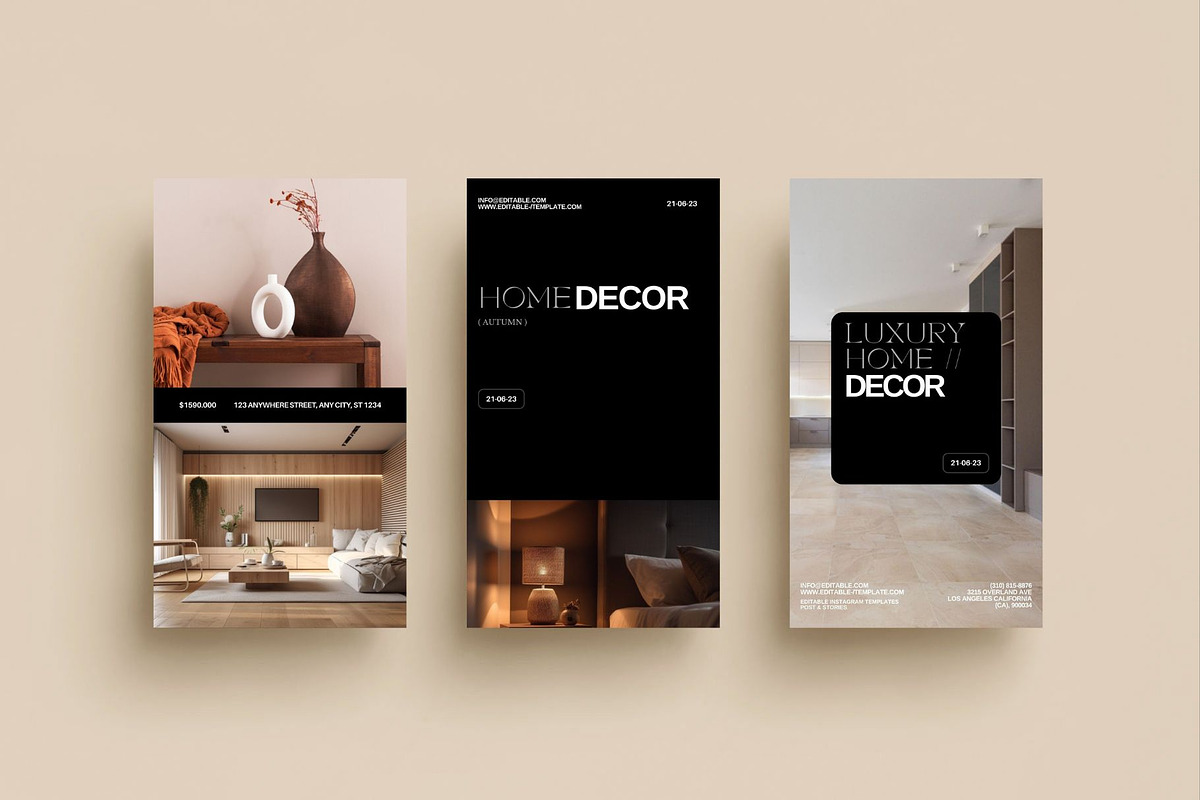 Real Estate Social Media Template, a Social Media Template by Prapti Design (Photo 3 of 10)