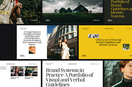Standart - Portfolio Brand Guide KEY, a Presentation Template by Antelope Studio