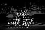 Kissita Script, a Script Font by Barland Design (Thumbnail 6 of 10)