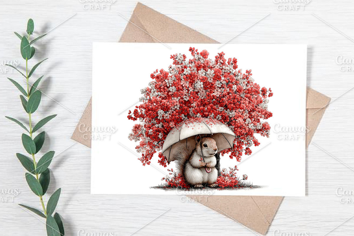 Whimsical Spring Clipart Bundle, an Illustration by Canvas Craft (Photo 7 of 7)