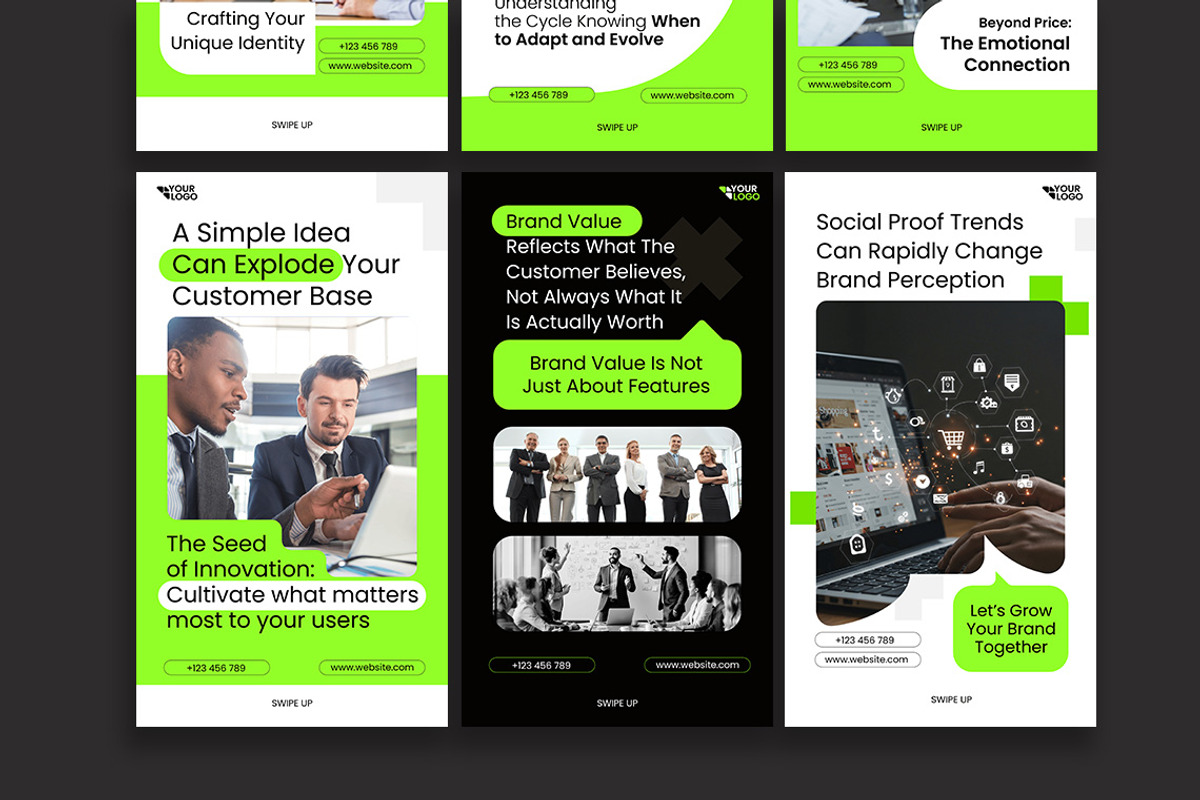 Green Digital Marketing - IG Story, a Social Media Template by Jiwstudio (Photo 3 of 4)
