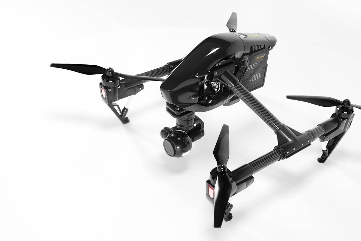DJI Inspire 1 quadcopter, an Object 3D Model by arapps3d (Photo 2 of 17)