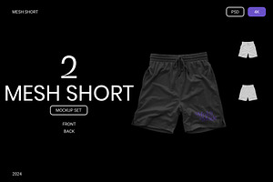MOKITUP: Mesh Short Mockup
