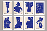 Abstract Female Figure Wall Art, a Background Graphic by C Design Studio (Thumbnail 2 of 12)