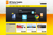 Hot Vortex, a WordPress Template by hot-themes (Thumbnail 2 of 4)
