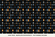 Apartment Windows Seamless Patterns, a Pattern Graphic by Inknfolly (Thumbnail 3 of 4)