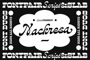 Nackresa | Font Duo