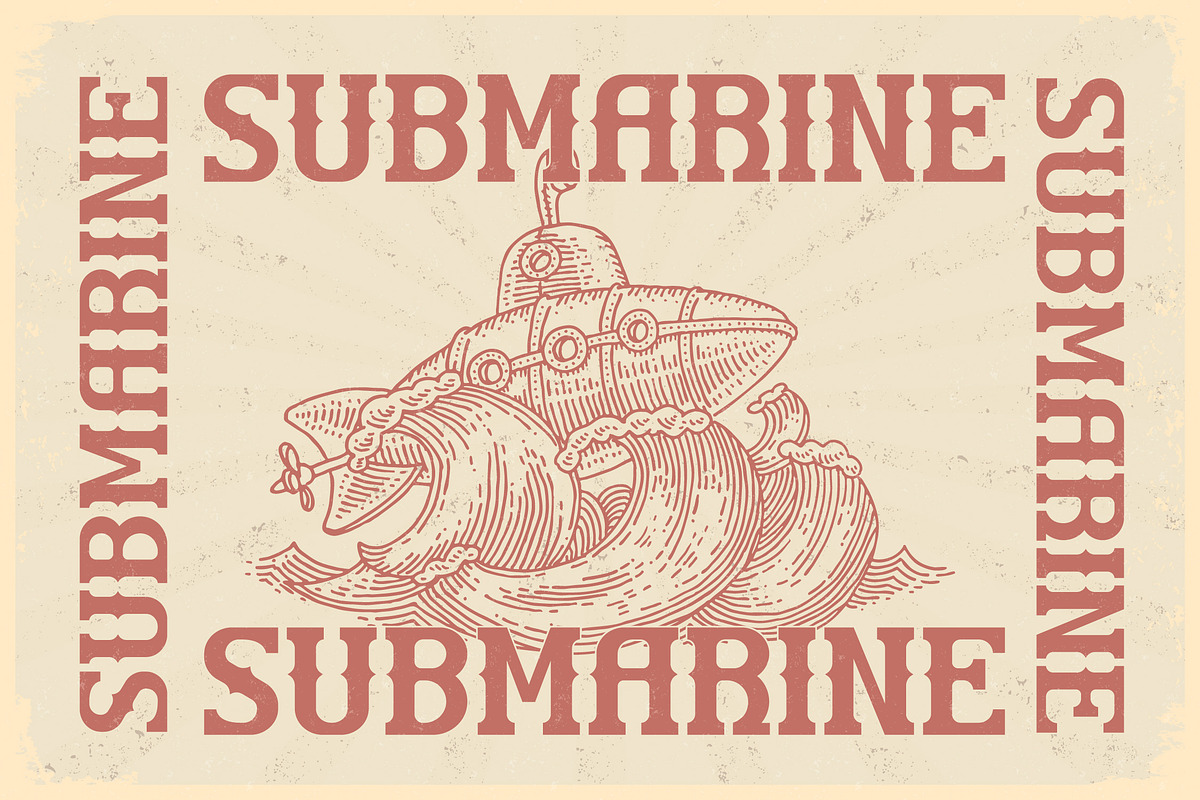 SUBMARINE Display Font, a Sans Serif Font by Storytype Studio (Photo 8 of 15)