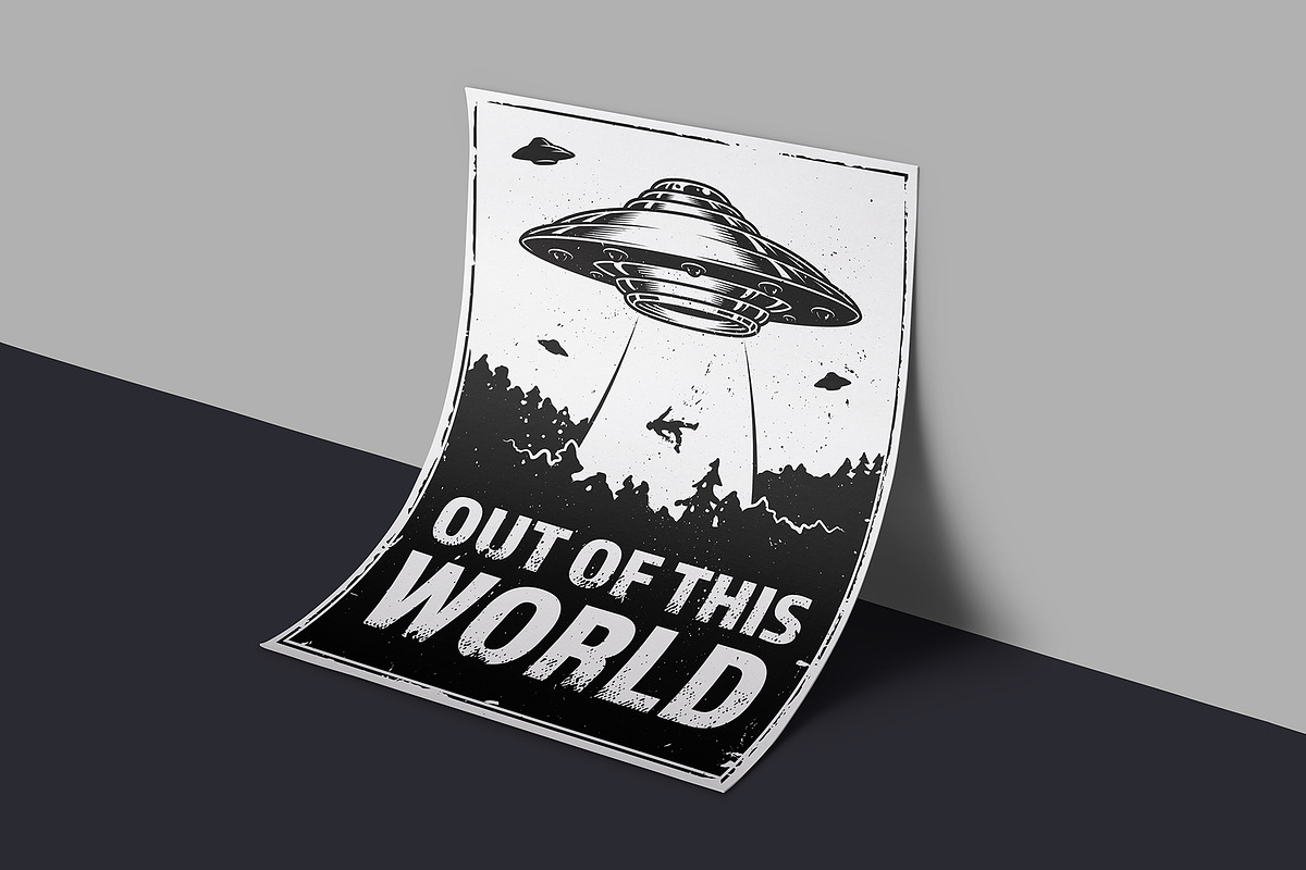 Set of Space Posters, a Poster Template by DGIM studio (Photo 6 of 8)
