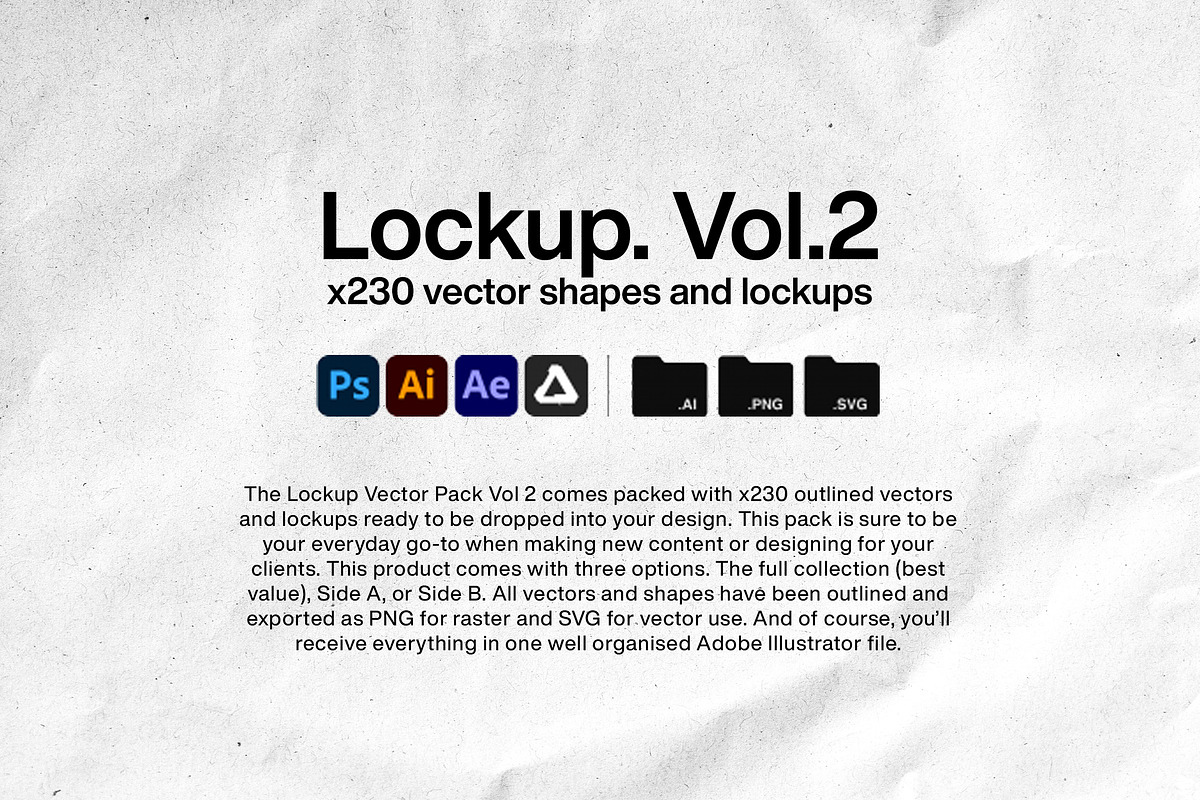 Lockup. Vol.2, an Icon by Studio Innate (Photo 2 of 6)