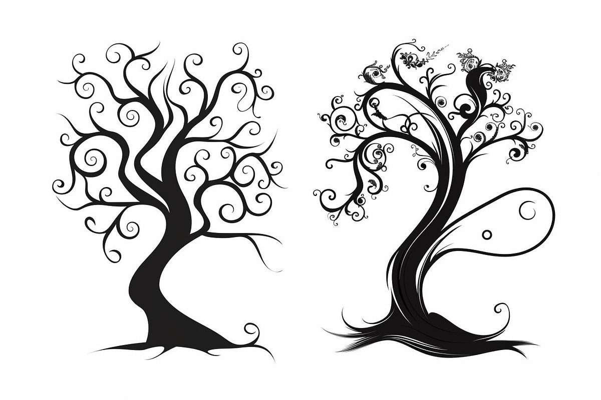 This Tree Laser Cut Bundle, a Graphic by BIPLOB EXPERT (Photo 4 of 10)