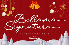 Bellama Signature Font