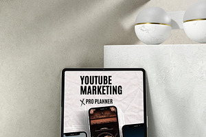 DFY Youtube Planner - PLR/MRR, a Social Media Template by Brand Your Biz Co.