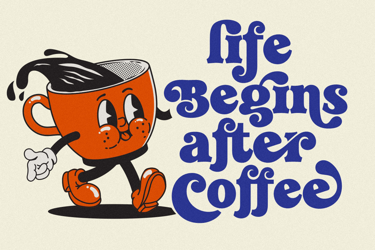 Magic Vintage Font Serif, a Serif Font by HansCo Studio (Photo 8 of 12)