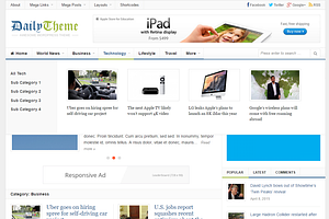 Daily WordPress Theme