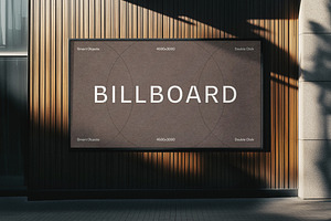 Urban Outdoor Billboard Mockup