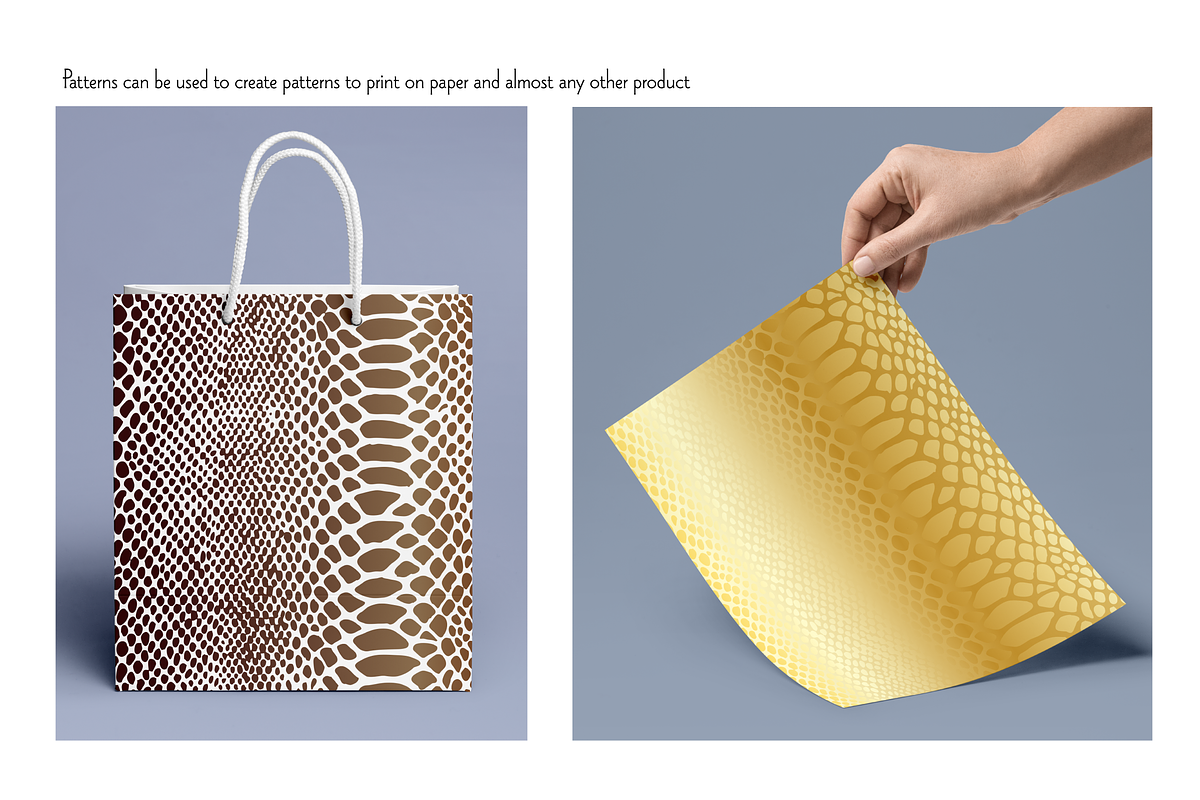 Metallic Snakeskin Textures preview 2