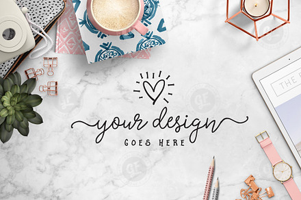 Home office styled scene 24-0002, a Business Photo by Garlic Friday Design