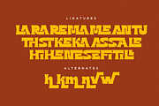 Tumble Mellost - Fun Display Font, a Sans Serif Font by Say Studio (Thumbnail 11 of 12)