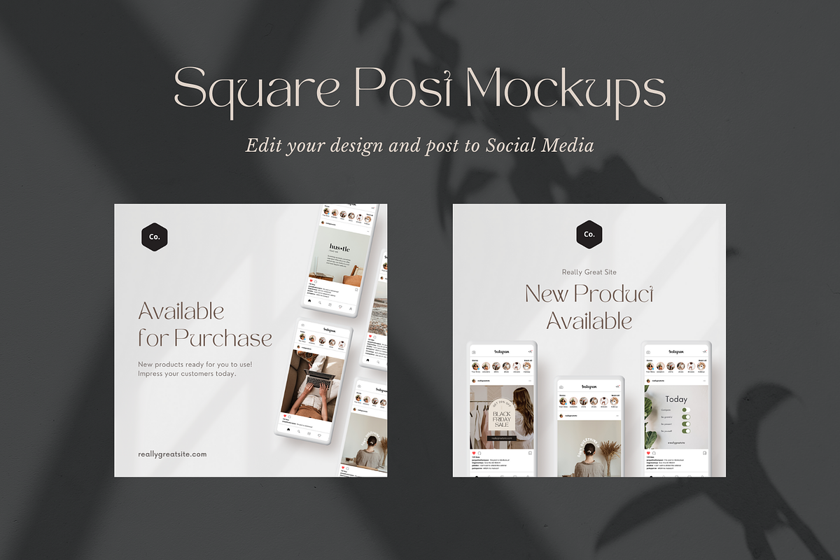 Instagram Mockups for Canva, a Social Media Template by Roger Coles (Photo 4 of 6)