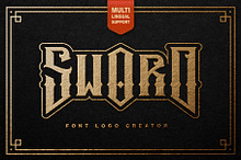 Sword Font Logo Creator