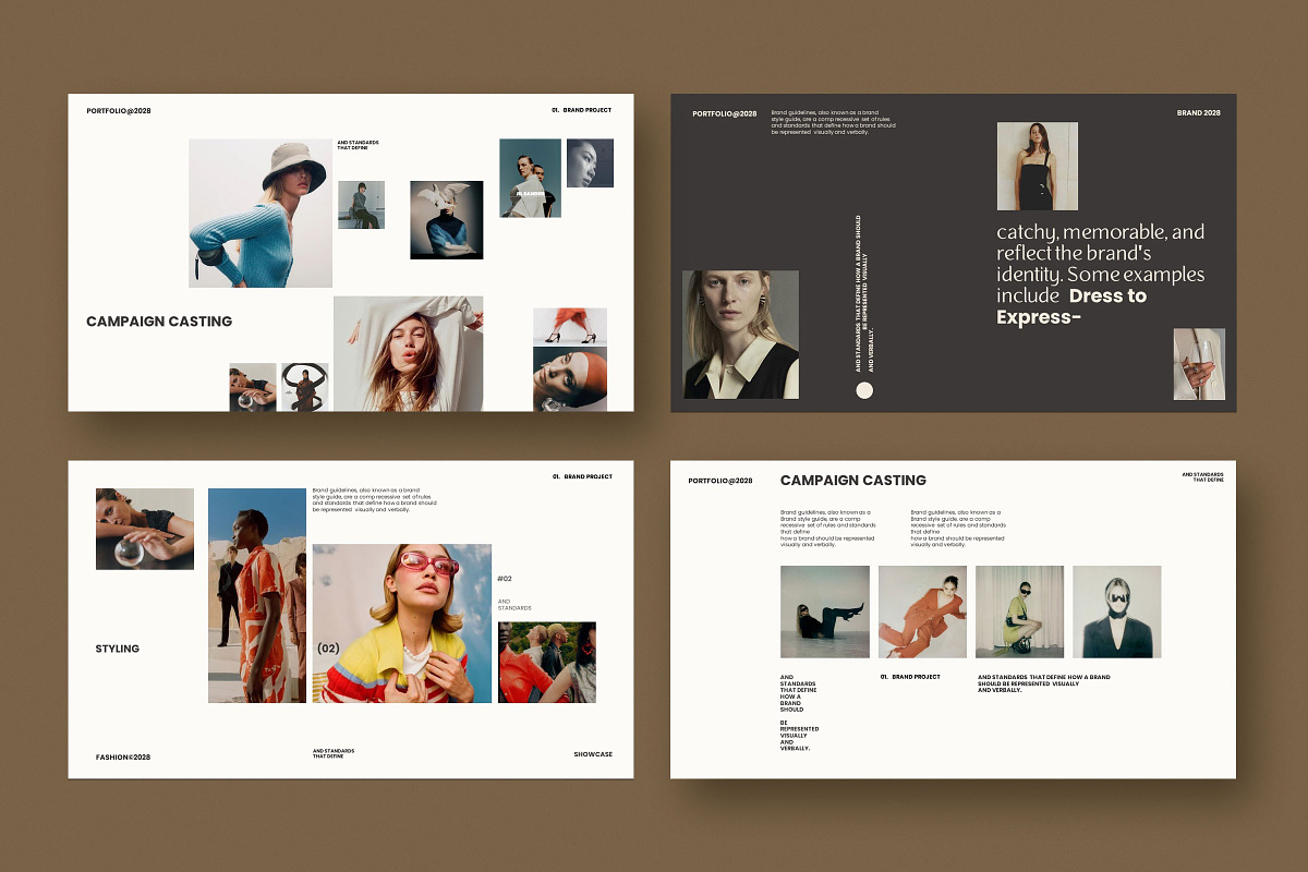 Fashion Art Direction Template, a Presentation Template by Studio Industry (Photo 4 of 8)