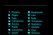 UI kit, mobile and web design vector, a Background Graphic by TeaGraphicDesign (Thumbnail 3 of 4)