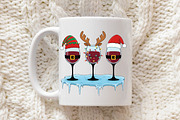 Christmas Wine Glasses Png, an Illustration by Libby Wishes (Thumbnail 5 of 8)