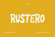 Rustero - Quirky Display font, a Handwritten Font by Typeparties (Thumbnail 1 of 11)