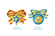 Christmas balls set. Watercolors, a Decorative Illustration by Marina.Markizova (Thumbnail 4 of 5)